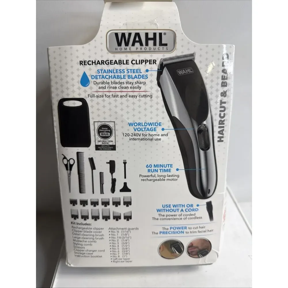 Wahl Cordless Haircutting & Trimming Kit - Precision Blades